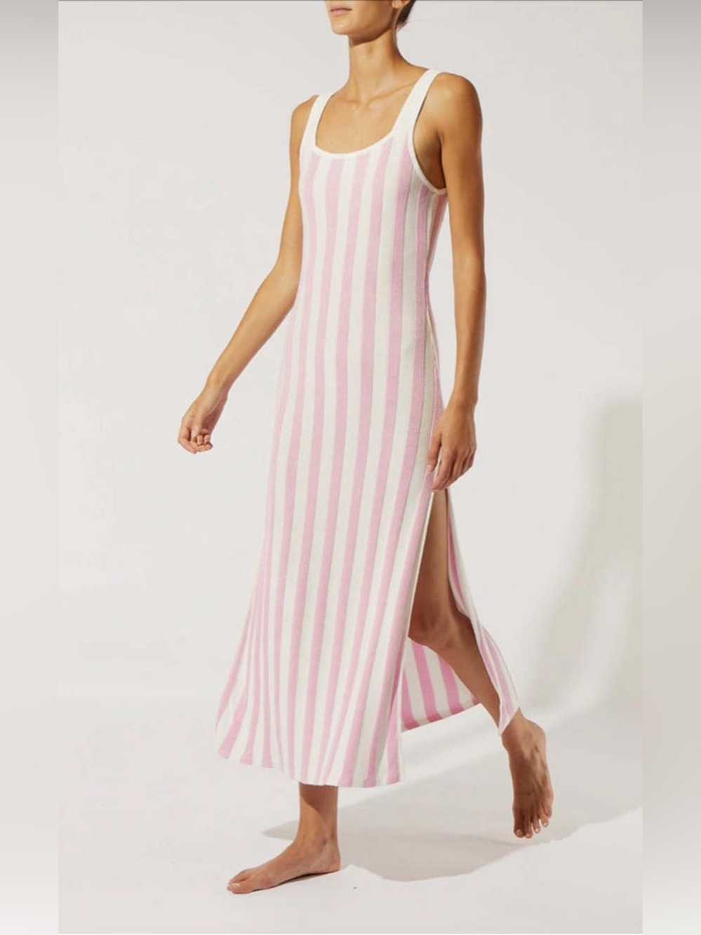 Solid & Striped The Kimberly Dress Cotton Candy Stripe XS